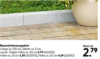 Hellweg Raseneinfassungsstein Angebot