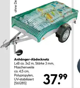 Hellweg Anhänger-Abdecknetz Angebot