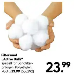 Hellweg Filtersand ,,Active Balls Angebot