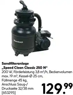 Hellweg Sandfilteranlage ,,Speed Clean Classic 250 N Angebot