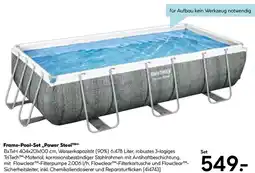 Hellweg Frame-Pool-Set,,Power Steel Angebot