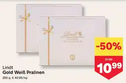 MPreis Gold Weiß Pralinen Angebot