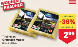 MPreis Graukäse mager Angebot