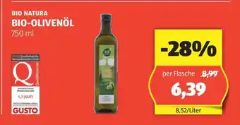 Hofer BIO NATURA BIO-OLIVENÖL Angebot