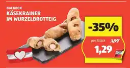 Hofer BACKBOX KÄSEKRAINER IM WURZELBROTTEIG Angebot