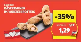 Hofer BACKBOX KÄSEKRAINER IM WURZELBROTTEIG Angebot