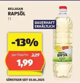 Hofer BELLASAN RAPSÖL 1l Angebot