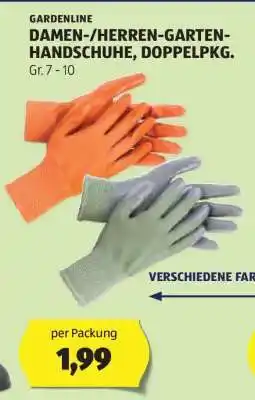 Hofer GARDENLINE DAMEN-/HERREN-GARTEN-HANDSCHUHE, DOPPELPKG Angebot