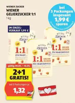 Hofer Wiener Gelierzucker 1:1 Angebot