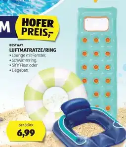 Hofer BESTWAY LUFTMATRATZE/RING Angebot