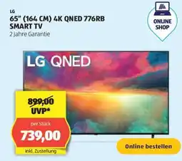 Hofer 65 (164 CM) 4K QNED 776RB SMART TV Angebot