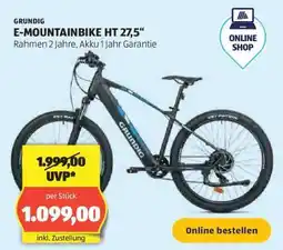 Hofer GRUNDIG E-MOUNTAINBIKE HT 27,5“ Angebot