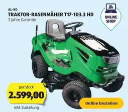 Hofer AL-KO TRAKTOR-RASENMÄHER T17-103.3 HD Angebot