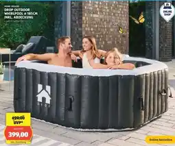Hofer DROP OUTDOOR WHIRLPOOL Ø 185CM INKL. ABDECKUNG Angebot