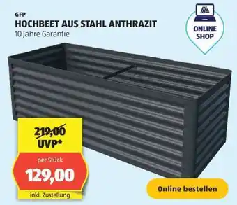 Hofer HOCHBEET AUS STAHL ANTHRAZIT Angebot