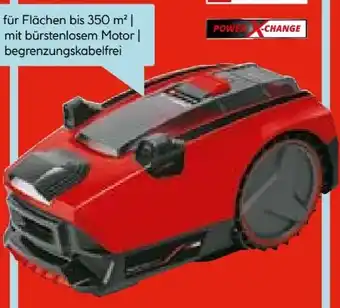 Hellweg Einhell Mähroboter Power X-Change Freelexo Cam 350 Angebot