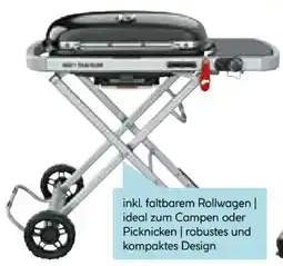 Hellweg Weber Gasgrill Traveler Angebot