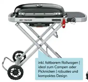 Hellweg Weber Gasgrill Traveler Angebot