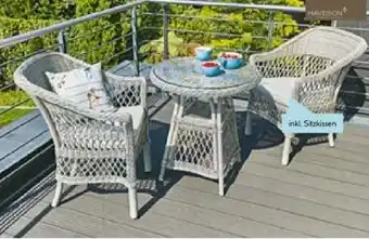 Hellweg Haveson Cafe-Set Heaven Angebot