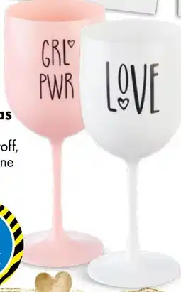 TEDi Plastic Weingläser Angebot