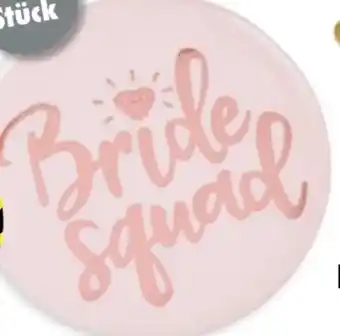 TEDi Anstecker Bride Squad Angebot
