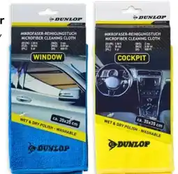 TEDi Dunlop Mikrofasertücher Angebot