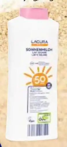 Hofer Lacura Sonnenmilch Sensitive LSF 50 Angebot