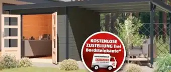 Bauhaus Gartenhaus Karibu Hybride Pluto B Angebot