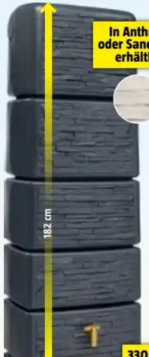 Bauhaus 4Rain Wandtank Slim Stone Angebot