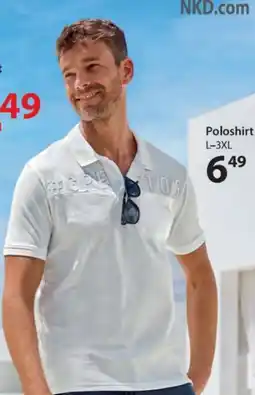 NKD Herren Poloshirt Angebot