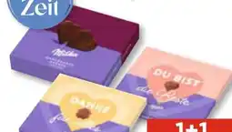 Unimarkt Milka Sag es mit Pralinés Angebot