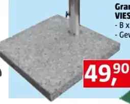 Bauhaus sunfun Granit-Schirmständer Vieste Angebot