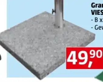 Bauhaus sunfun Granit-Schirmständer Vieste Angebot