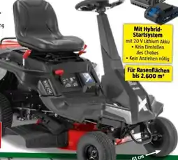Bauhaus Scheppach Benzin-Aufsitzrasenmäher MR230-61 Angebot