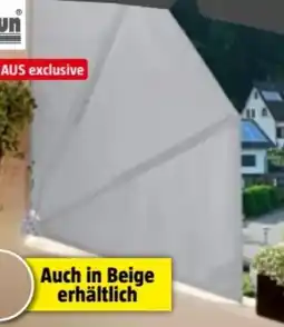 Bauhaus sunfun Balkonfächer Angebot