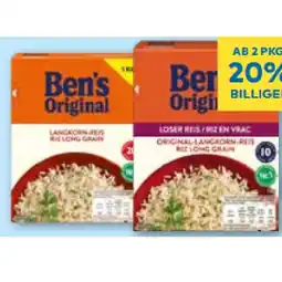 T&G Ben's Original Langkornreis versch. Sorten T&G Angebot