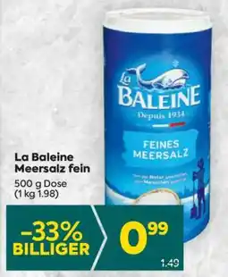 Billa La Baleine Meersalz fein Angebot
