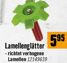 Hornbach Lamellenglätter Angebot