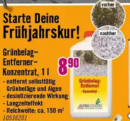 Hornbach Grünbelag- Entferner- Konzentrat Angebot