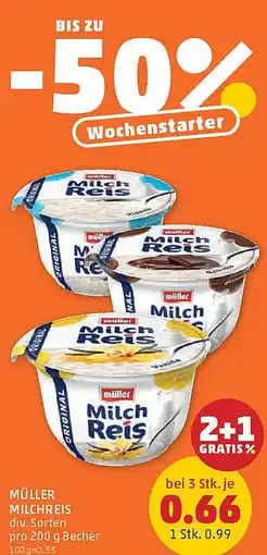 PENNY Milchreis Angebot