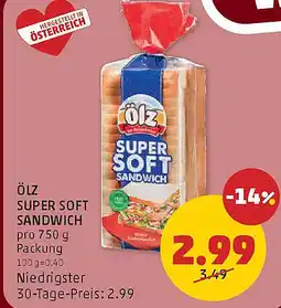 PENNY Super soft sandwich Angebot
