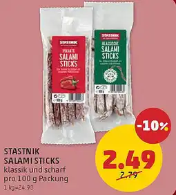 PENNY Salami sticks Angebot