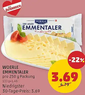 PENNY Woerle emmentaler Angebot