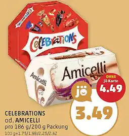 PENNY Celebrations od. amicelli Angebot