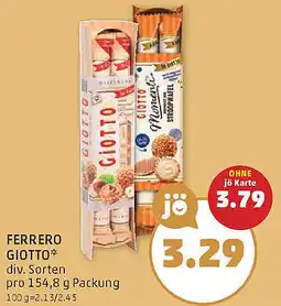 PENNY Ferrero giotto Angebot