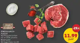 PENNY Rindsgulasch- fleisch Angebot