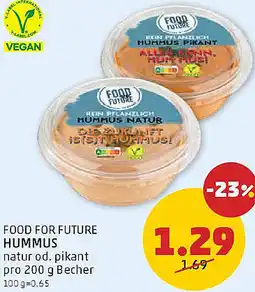PENNY Food for future hummus Angebot