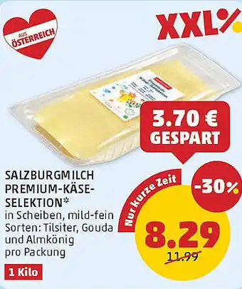 PENNY Salzburgmilch premium-käse- selektion Angebot