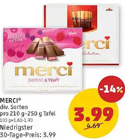 PENNY Merci Angebot