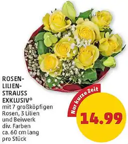 PENNY Rosen- lilien- strauss exklusiv Angebot